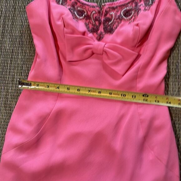 Stunning Vintage Pink Party Dress - Picture 14 of 14